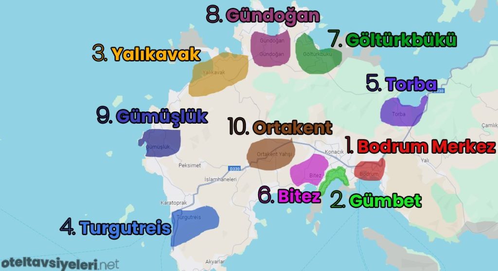 Bodrum'da nerede kalınır