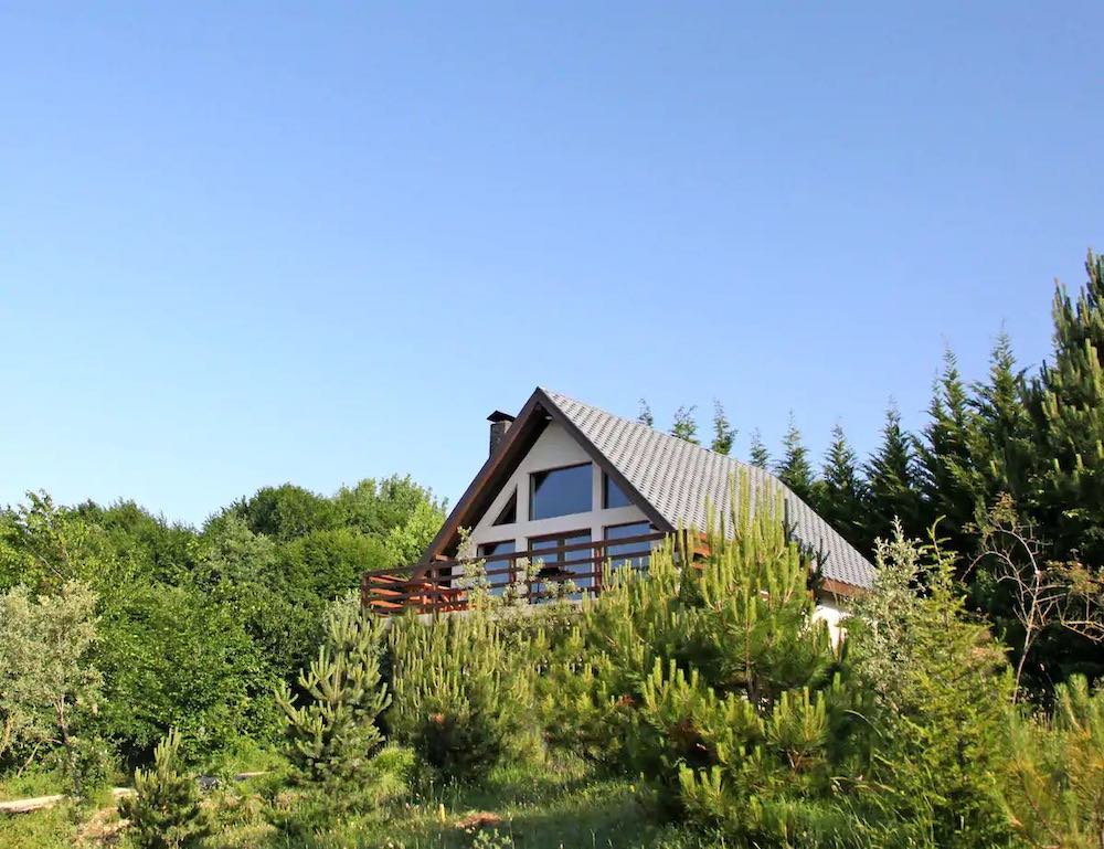 manzaralı dağ evi