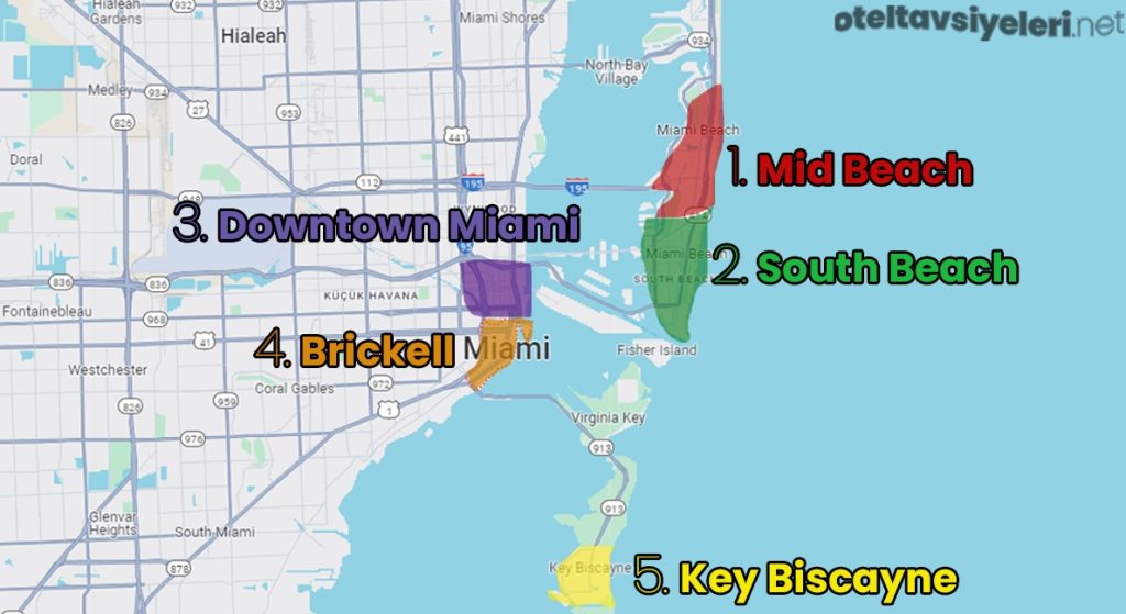 miami'de nerede kalınır