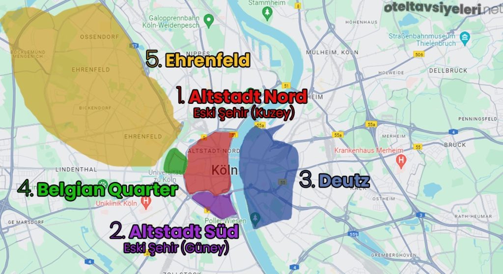 Köln'de nerede kalınır