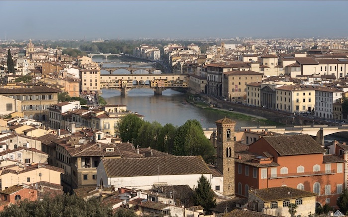 floransa'da nerede kalınır Piazzale Michelangelo