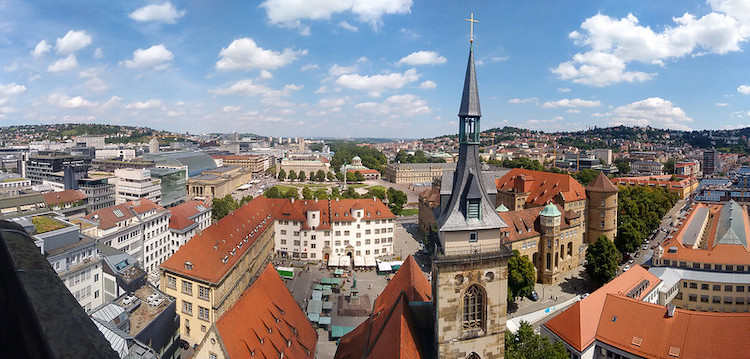 Stuttgart'ta nerede kalınır Mitte