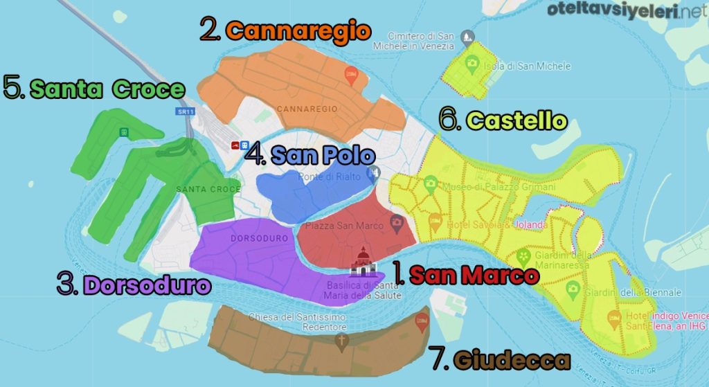 Venedik'te nerede kalınır