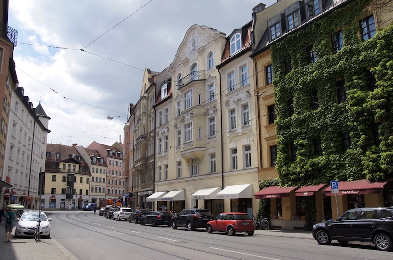 Münih'te nerede kalınır Haidhausen