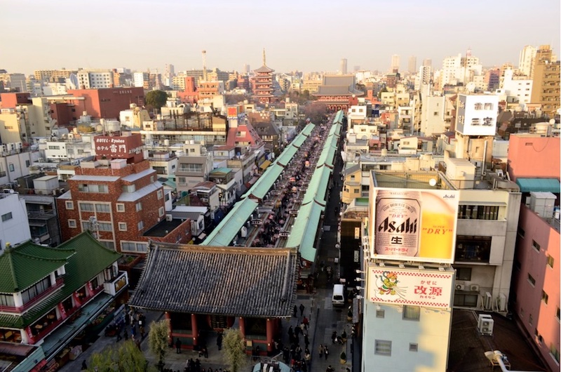 Tokyo'da nerede kalınır Asakusa