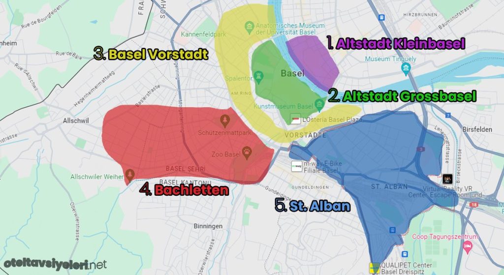Basel'de nerede kalınır
