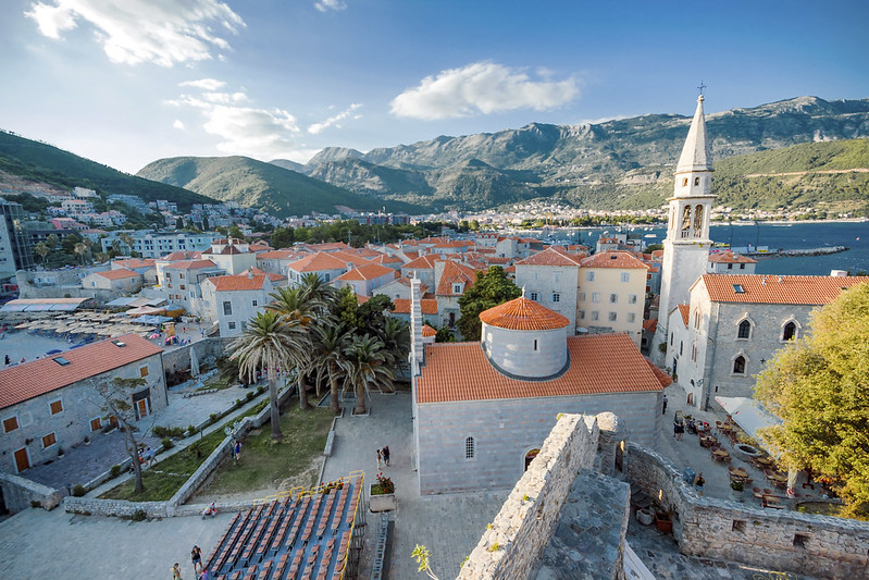 Budva'da nerede kalınır şehir merkezi old town