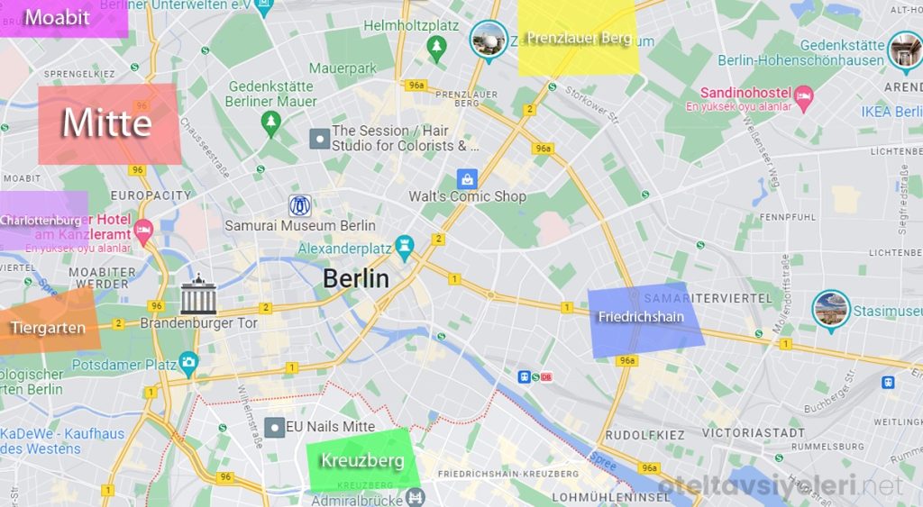 Berlin'de nerede kalınır