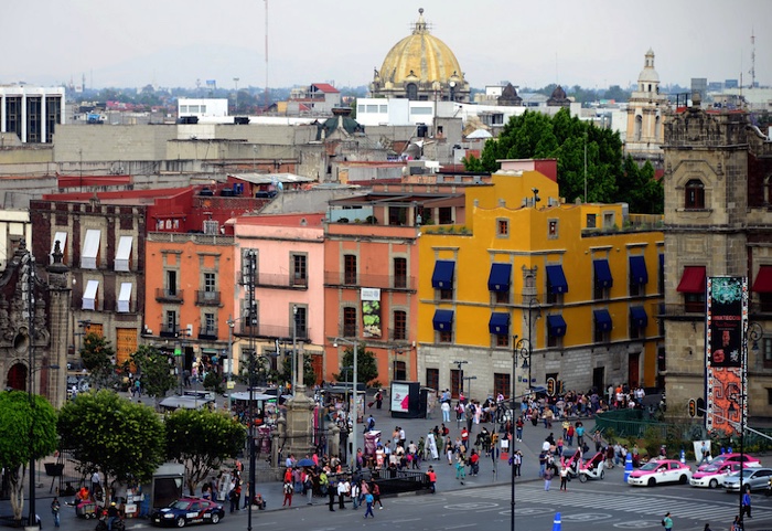 Mexico city tarihi merkez old town
