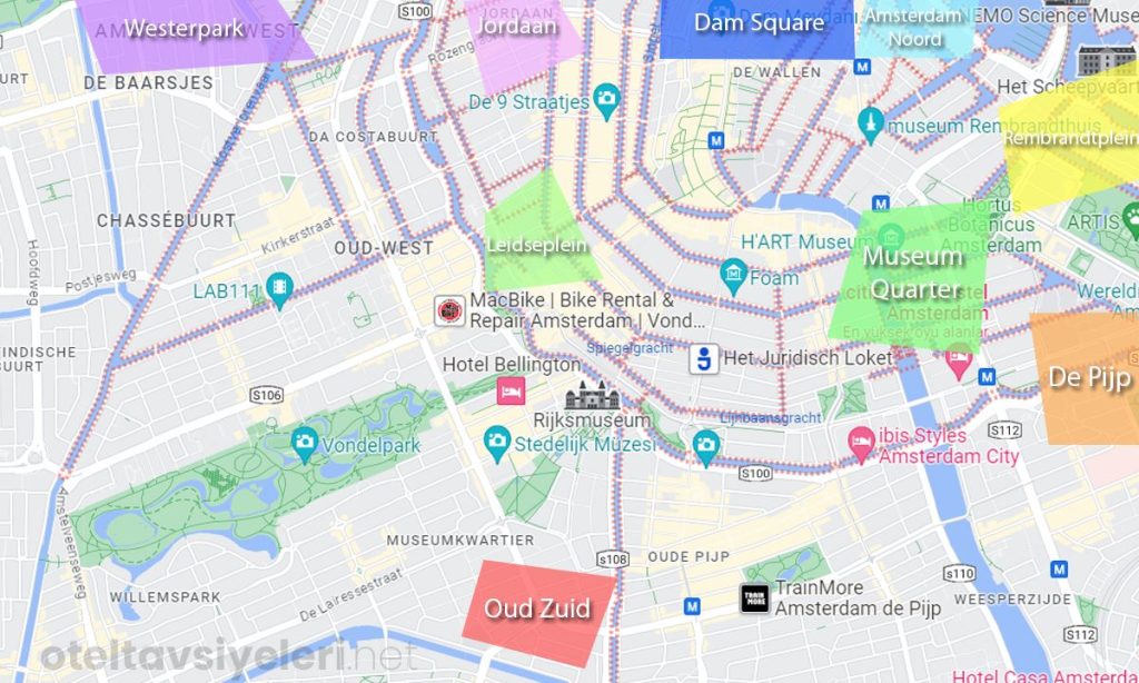 Amsterdam'da nerede kalınır