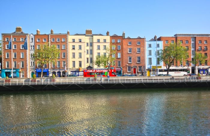 Dublin şehir merkezi