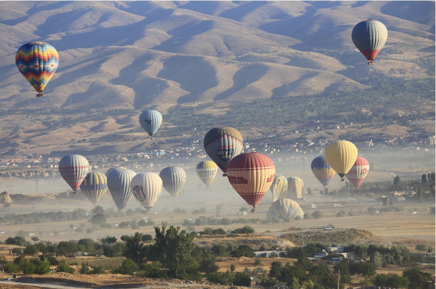 Kapadokya Aşıklar Tepesi (Sunset Point)