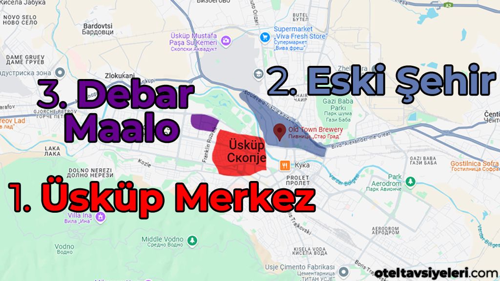 Üsküp'te Nerede Kalınır