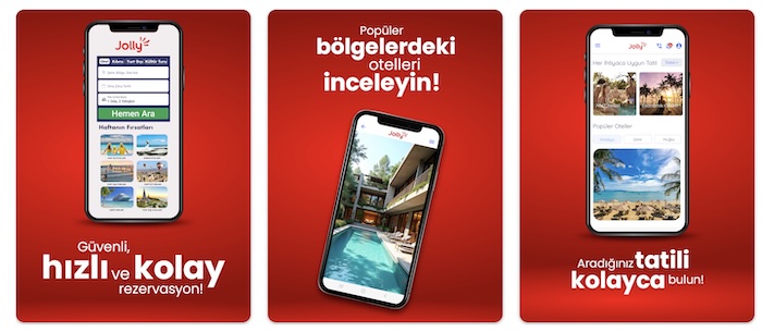 Jolly Tur uygulama
