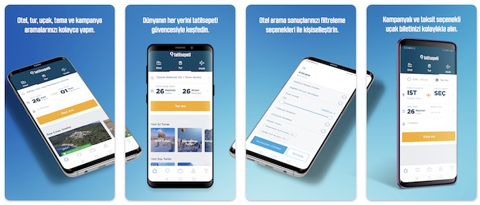 Tatilsepeti uygulaması
